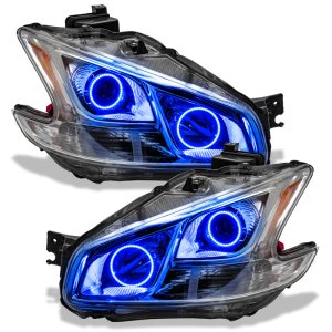 Nissan Maxima Headlight Halo Kit - ORACLE Lighting - ColorSHIFT w/ Simple Controller - `09-`13